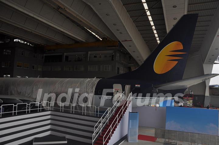 Unveiling of India’s 1st Disney branded Jet Airways plane
