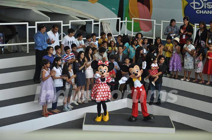 Unveiling of India’s 1st Disney branded Jet Airways plane