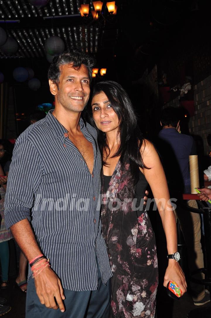 Milind Soman at Launch of MTV’s new show MTV Rush