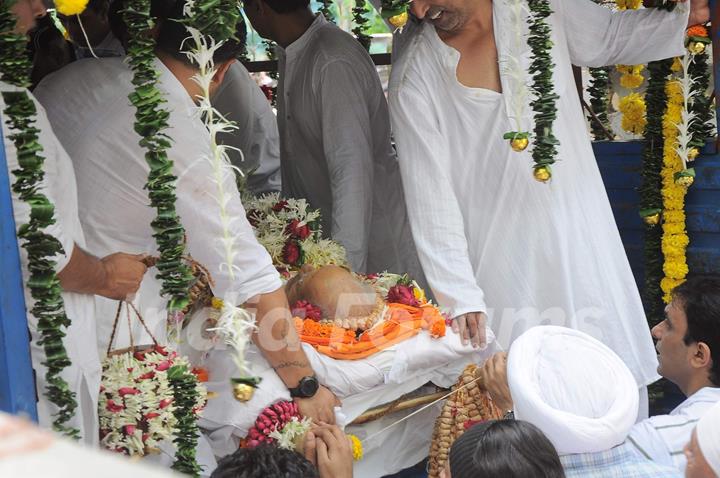 Dara Singh funeral. .