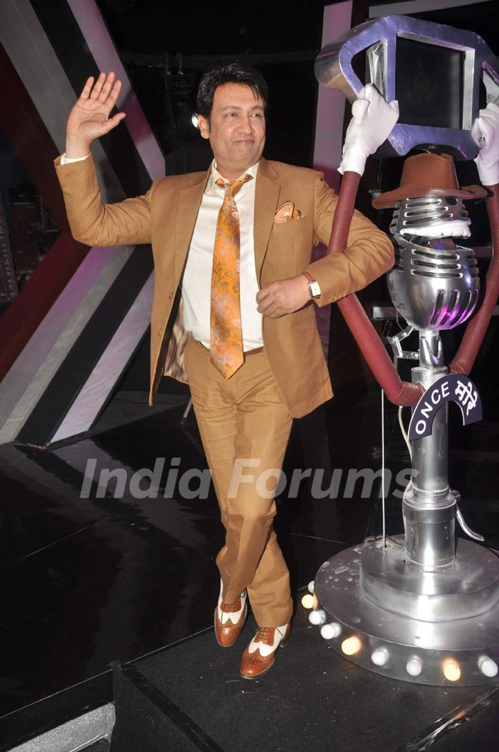 Bollywood actor Shekhar Suman launched 'Laugh India Laugh' show on Life OK channel. .