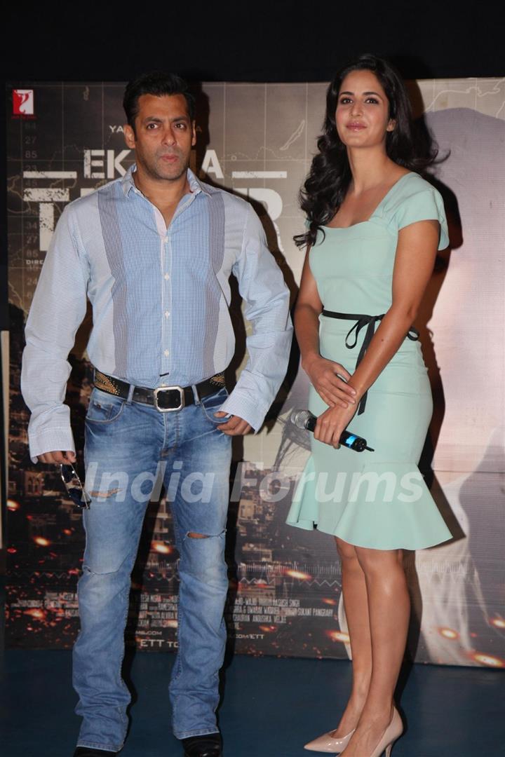 Salman Khan and Katrina Kaif unveils song Mashallah of film Ek Tha Tiger