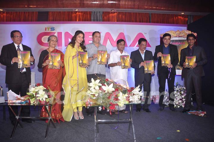 Bollywood actress Madhuri Dixit at the launch of It's Only Cinema magazine in Novotel, Mumbai. .