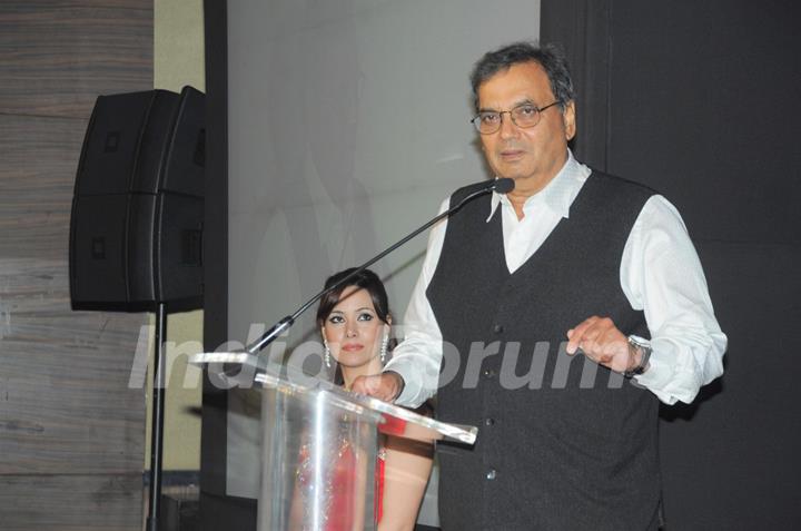 Bollywood actress Madhuri Dixit at the launch of It's Only Cinema magazine in Novotel, Mumbai