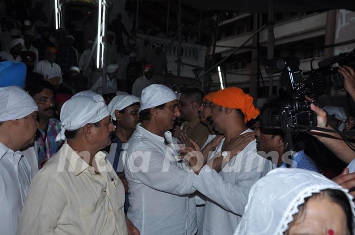 Dara Singh's prayer meet in Andheri, Mumbai