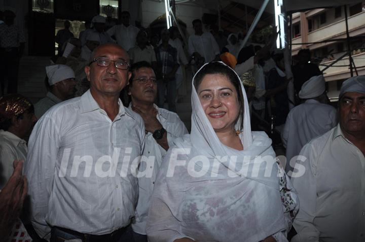 Dara Singh's prayer meet in Andheri, Mumbai