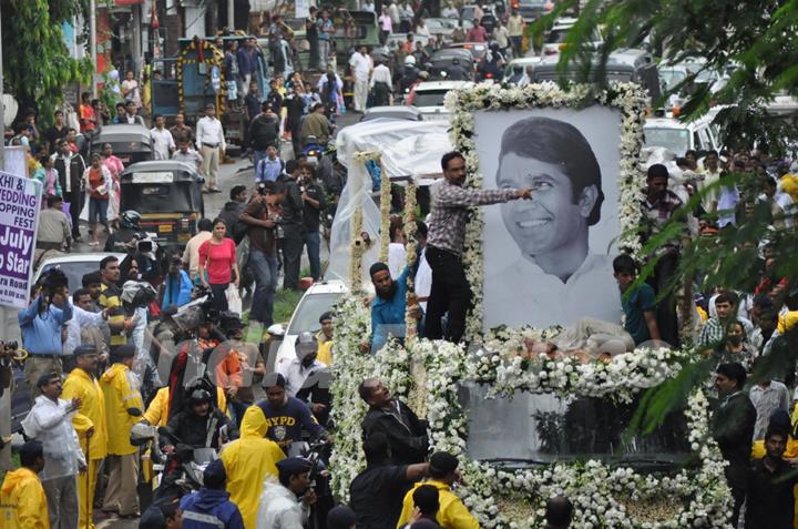 Rajesh Khanna's funeral