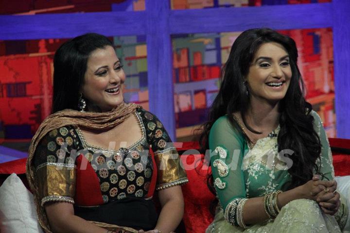 Rati Pandey with Smita Singh on movers and shakers