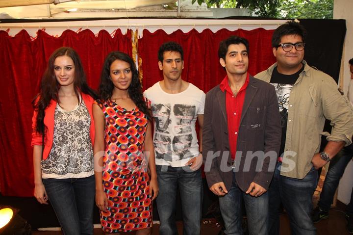 Evelyn, Bidita, Karan, Sharad Malhotra, Prateek Chakravorty at Launch of We Love Mumbai Campaign