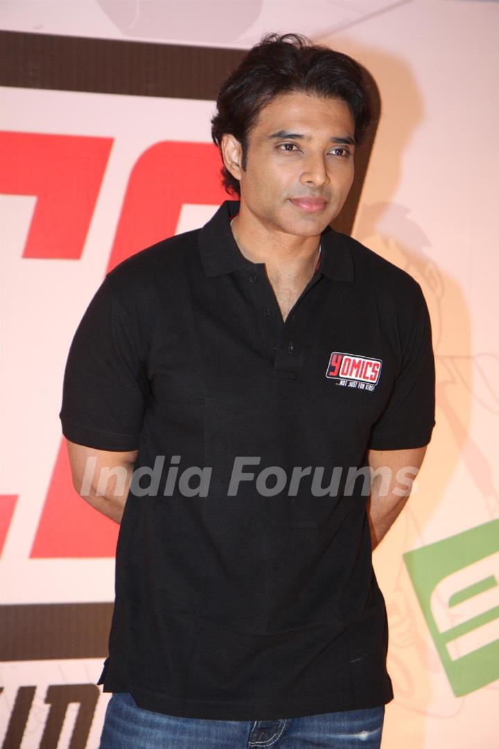 Uday Chopra during the launch of Yomics