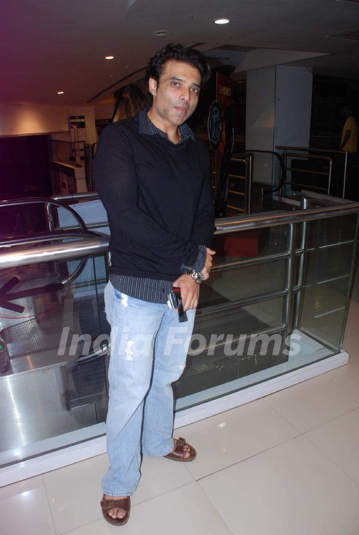 Bollywood actor Uday Chopra at 'The Dark Knight Rises' at Juhu PVR. .