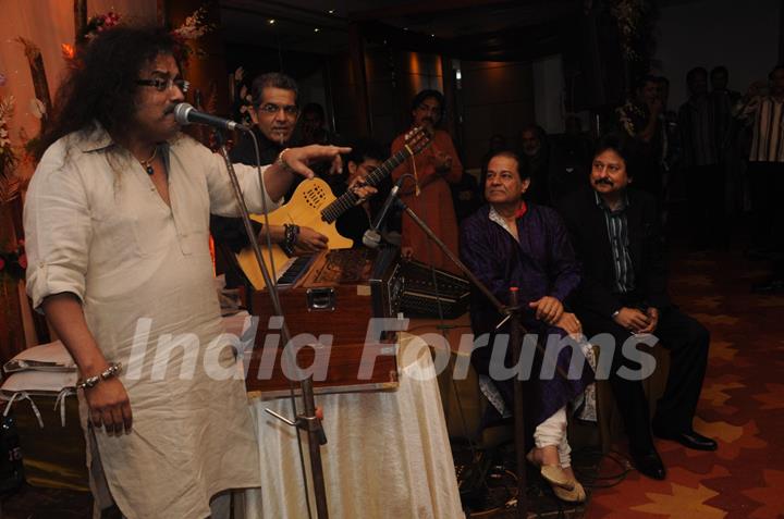 Anup Jalota Birthday Party in Sun Villa Warli