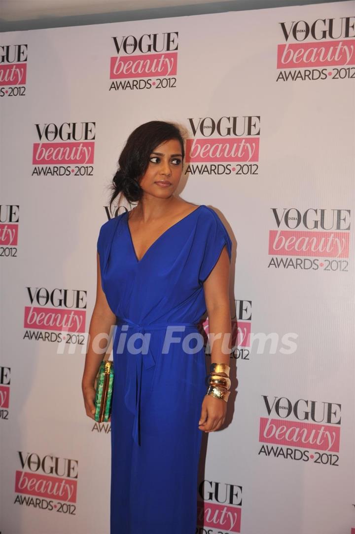 Shahana Goswami at 'Vogue Beauty Awards 2012' at Hotel Taj Lands End in Bandra, Mumbai