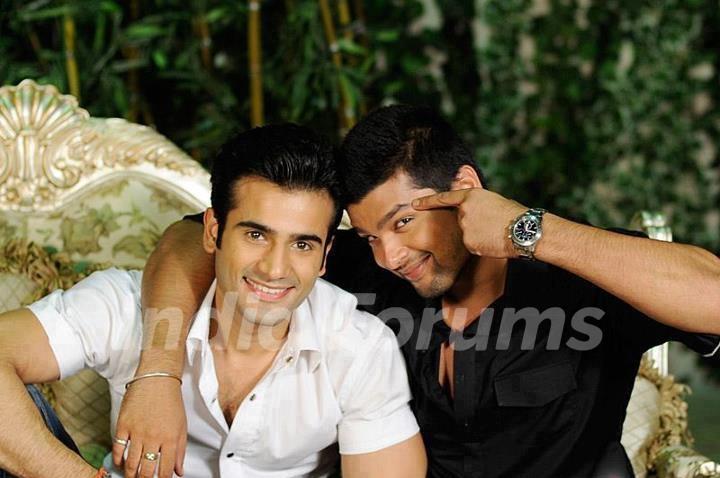 Kushal Tandon and Karan Tacker