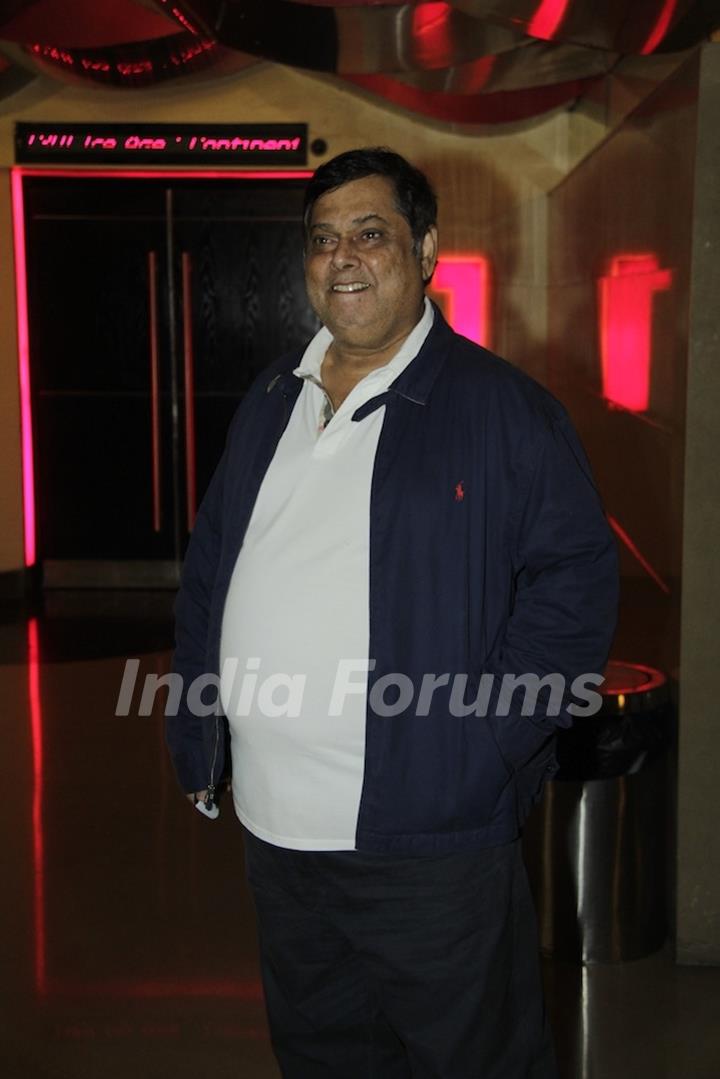 Director David Dhawan at First Look of the Film 'Student of the year'