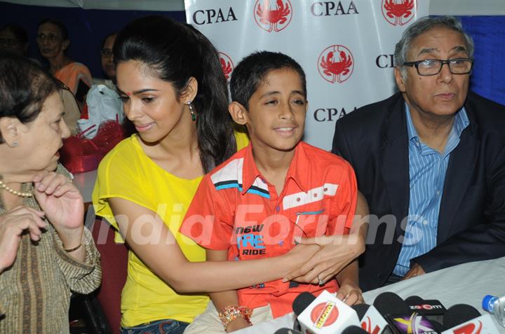 Mallika Sherawat at Cancer Patients Aid Association