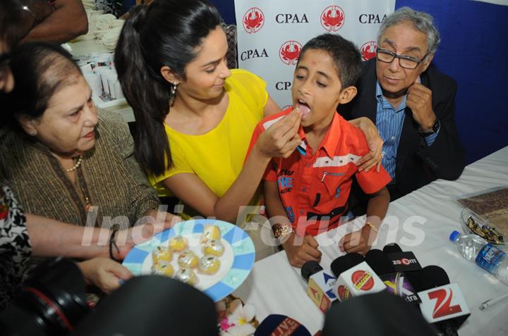 Mallika Sherawat at Cancer Patients Aid Association