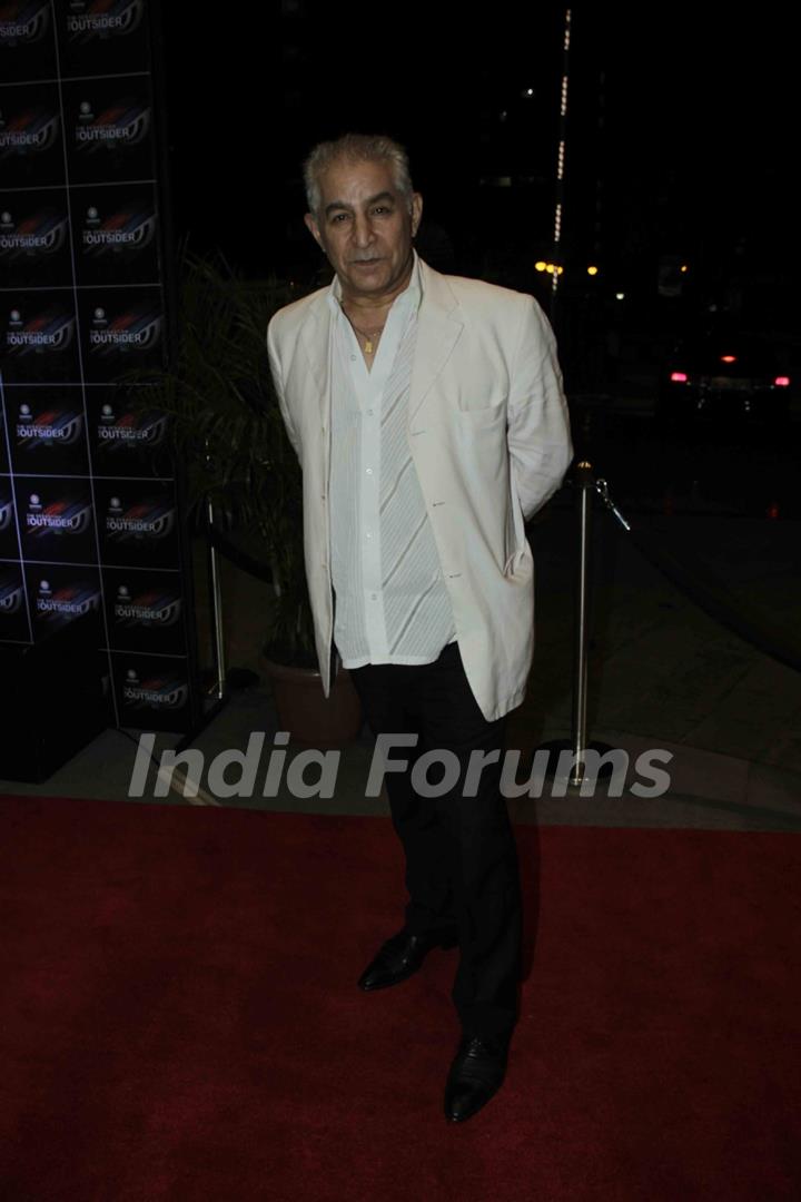 Dalip Tahil at 'The Outsider' party launch