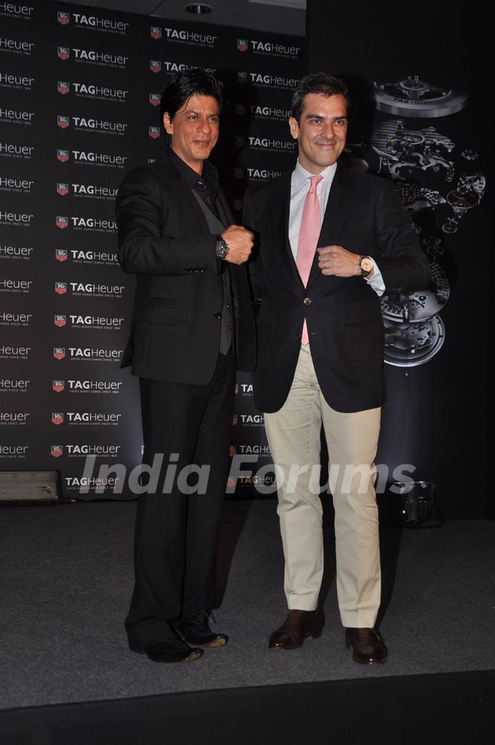 Shah Rukh Khan Unveils Tag Heuer Carrera Series