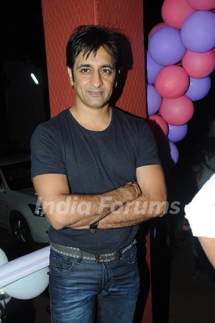 Rajev Paul at Sara Khan's Birthday Bash