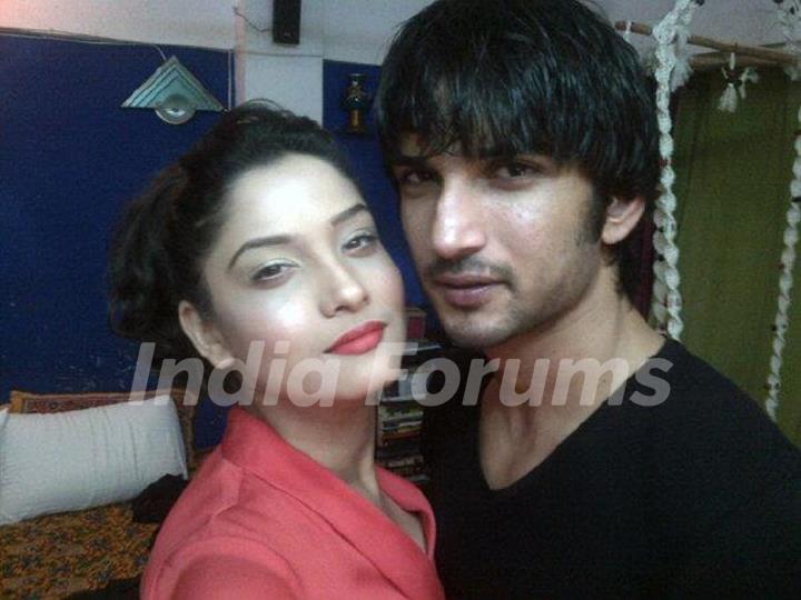 Sushant Singh Rajput With Ankita Lokhande