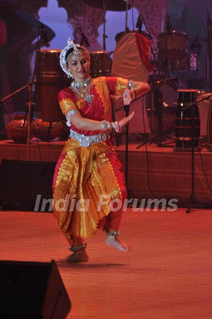 Bollywood actress Esha Deol attended the Dahi Handi as part of the Janmashtami celebrations in Mumbai. .