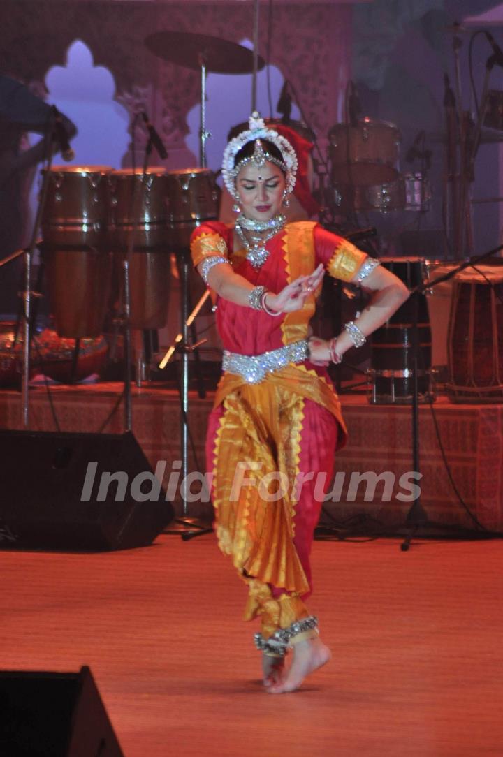 Bollywood actress Esha Deol attended the Dahi Handi as part of the Janmashtami celebrations in Mumbai. .