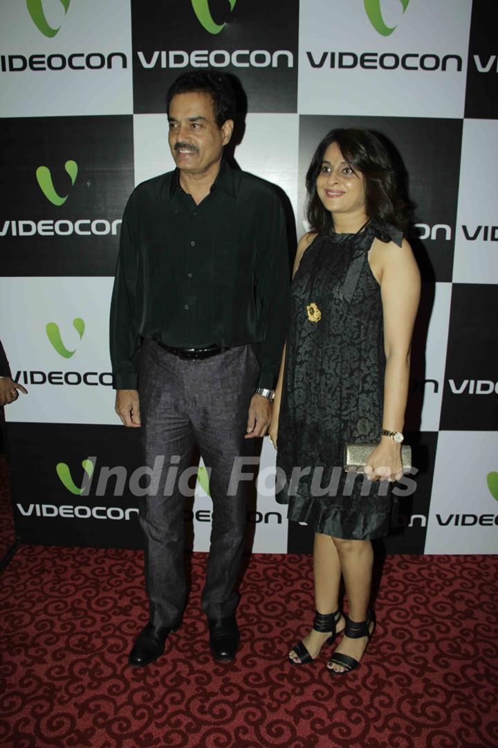 Dilip Vengsarkar with wife Manali at Dhoot family dinner in honour of Mr. Niranjan Hiranandani