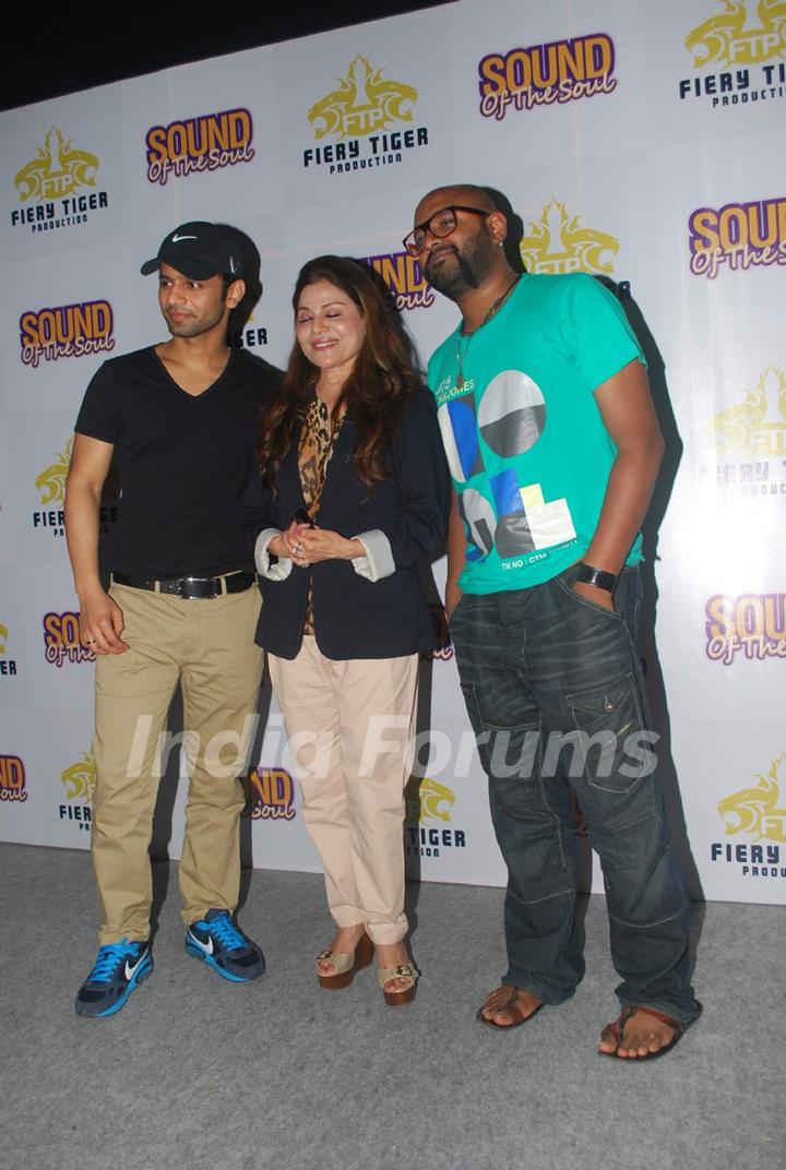 Rahul Vaidya, Sapna Mukherjee, Benny Dayal at Sound of Soul music launch