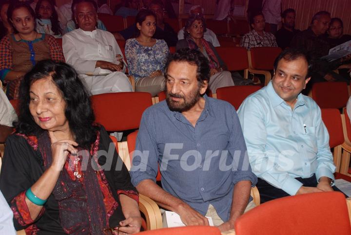 Film director Shekhar Kapur at the screening of 'Bharat Bhagya Vidhata'