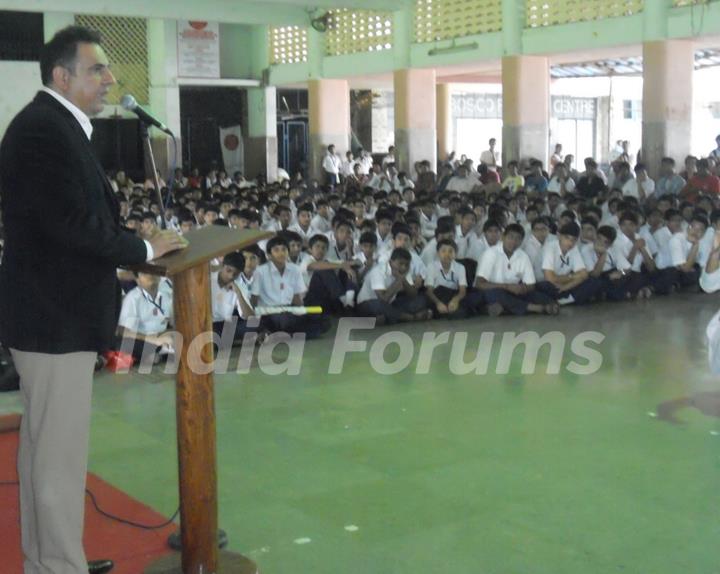 Boman Irani took pledge at Don Bosco on 15th Aug