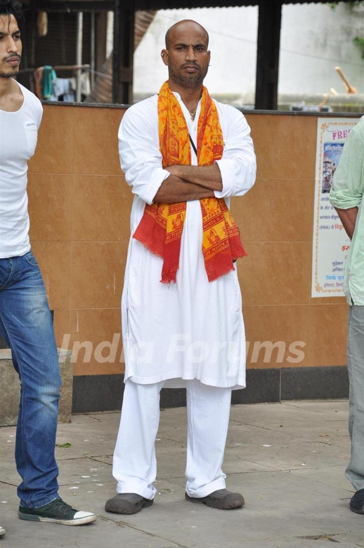 Cremation ceremony of the late Bollywood cinematographer Ashok Mehta