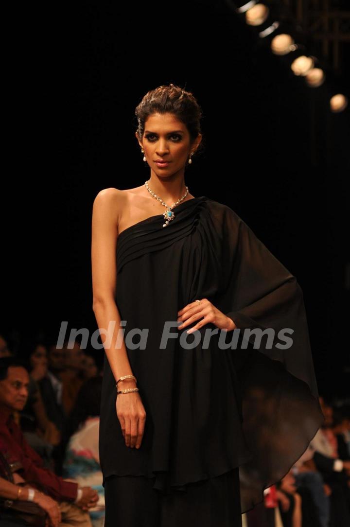 Ganjam show at IIJW 2012 at Hotel Grand Hyatt in Kalina, Mumbai