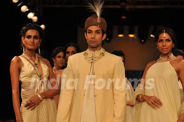 Ganjam show at IIJW 2012 at Hotel Grand Hyatt in Kalina, Mumbai