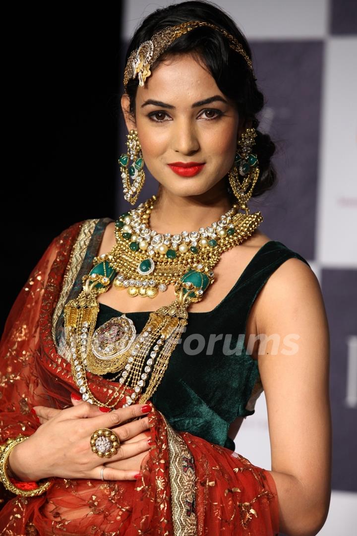 Sonal Chauhan at Tanvi Garg and Deepti & Amisha Show on Day 2 at IIJW 2012