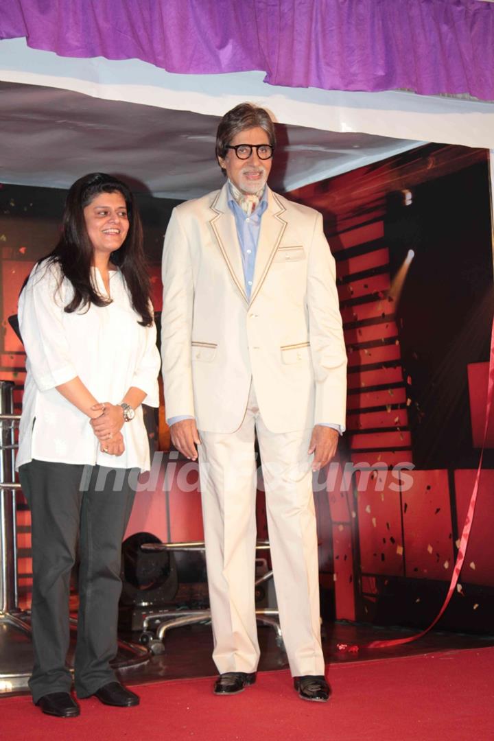 Amitabh Bachchan at Kaun Banega Crorepati Press Meet