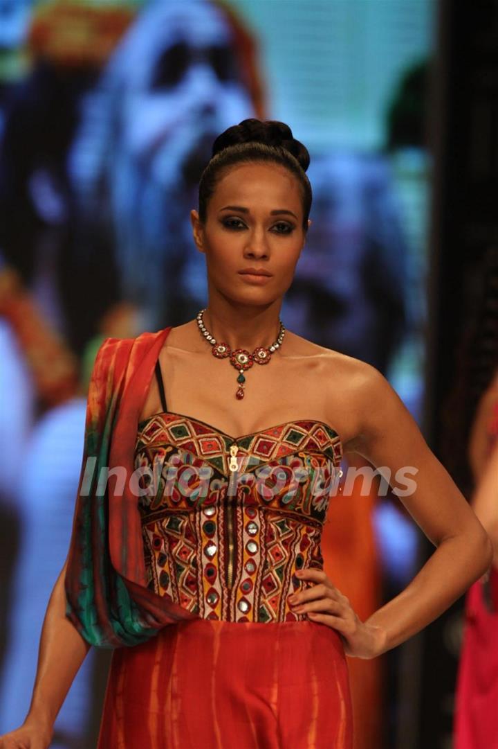 Gitanjali Gems show on Day 4 of IIJW 2012