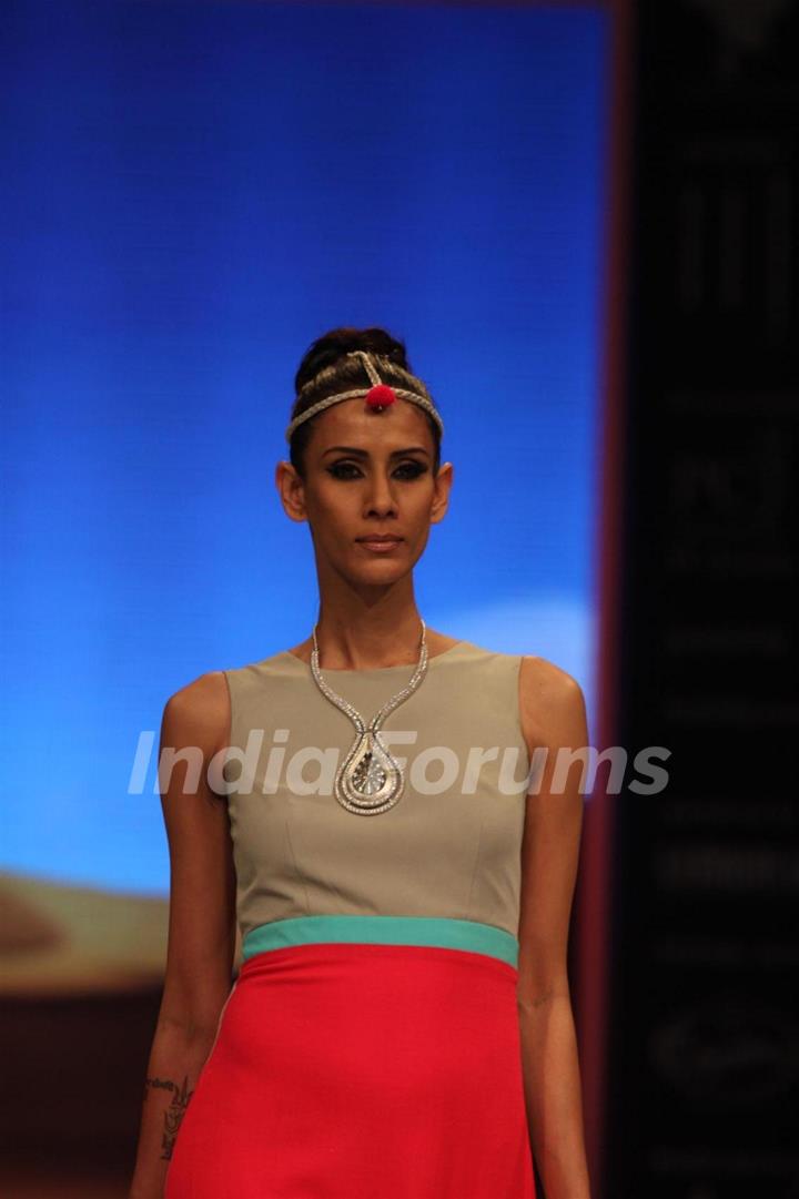 Gitanjali Gems show on Day 4 of IIJW 2012