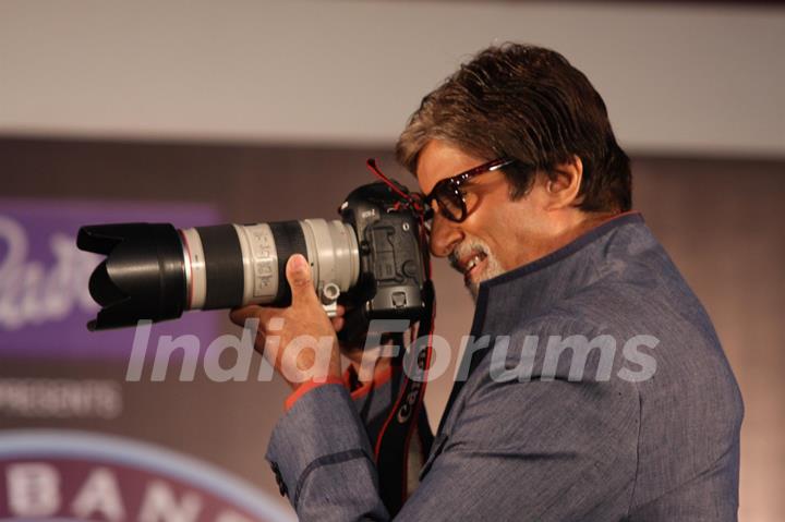 Amitabh Bachchan at the press conference of Kaun Banega Crorepati at Hotel JW Marriott