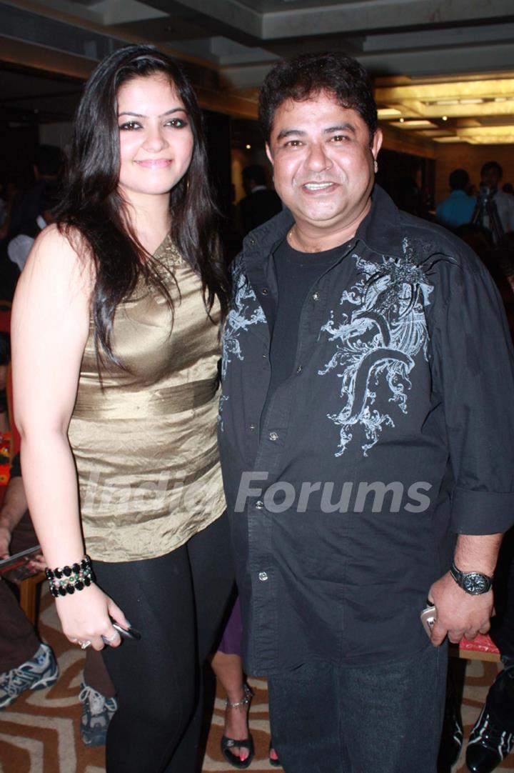 Ashish Roy with Guest at music launch of marathi movie The Strugglers