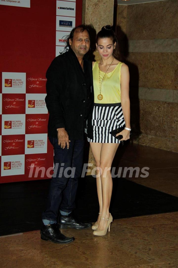 Celebs at Mijjwan Sonnets in Fabric Fashion Show