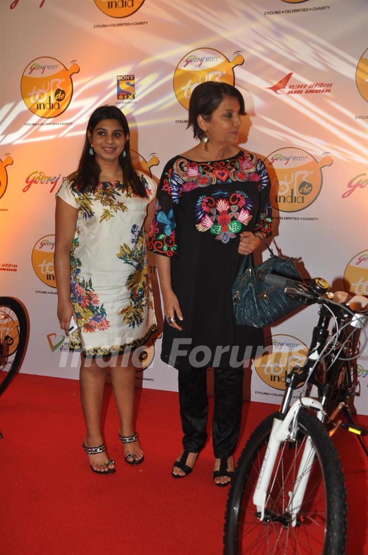 Celebs at Godrej Eon's cycling event