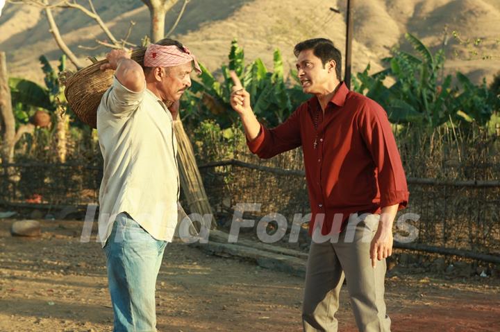 Nana Patekar and Shreyas Talpade in Kamaal Dhamaal Malamaal