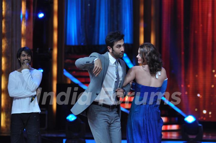 Film Promotion Barfi on Set Jhalak Dikhhla Jaa