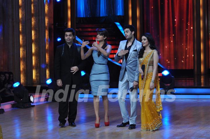 Film Promotion Barfi on Set Jhalak Dikhhla Jaa