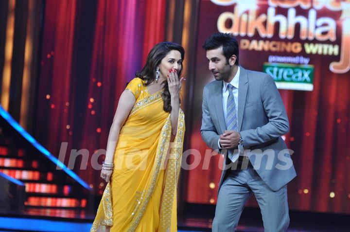 Film Promotion Barfi on Set Jhalak Dikhhla Jaa