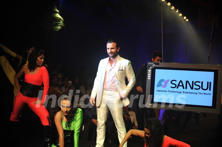 Saif Ali Khan at Aamby Valley India Bridal Fashion Week 2012