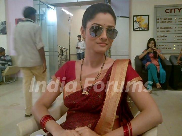 Ankita Lokhande Pic from set