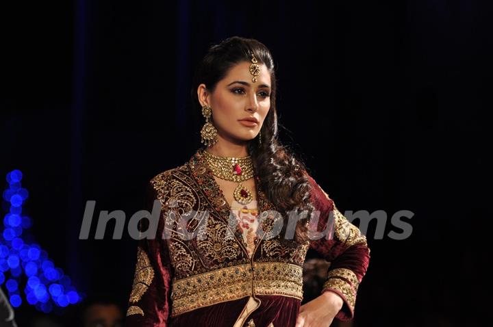 JJ Valaya during the Grand Finale of India Bridal Fashion Week 2012