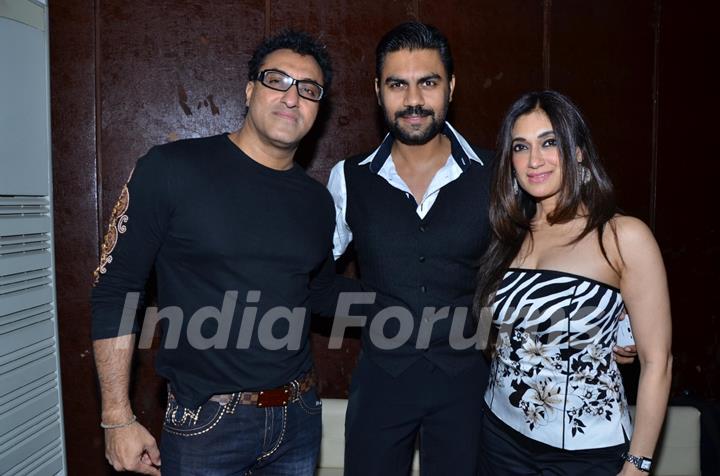 Mohammed Morani, Gaurav Chopra and Lucky Morani at Munisha Khatwani Birthday Bash